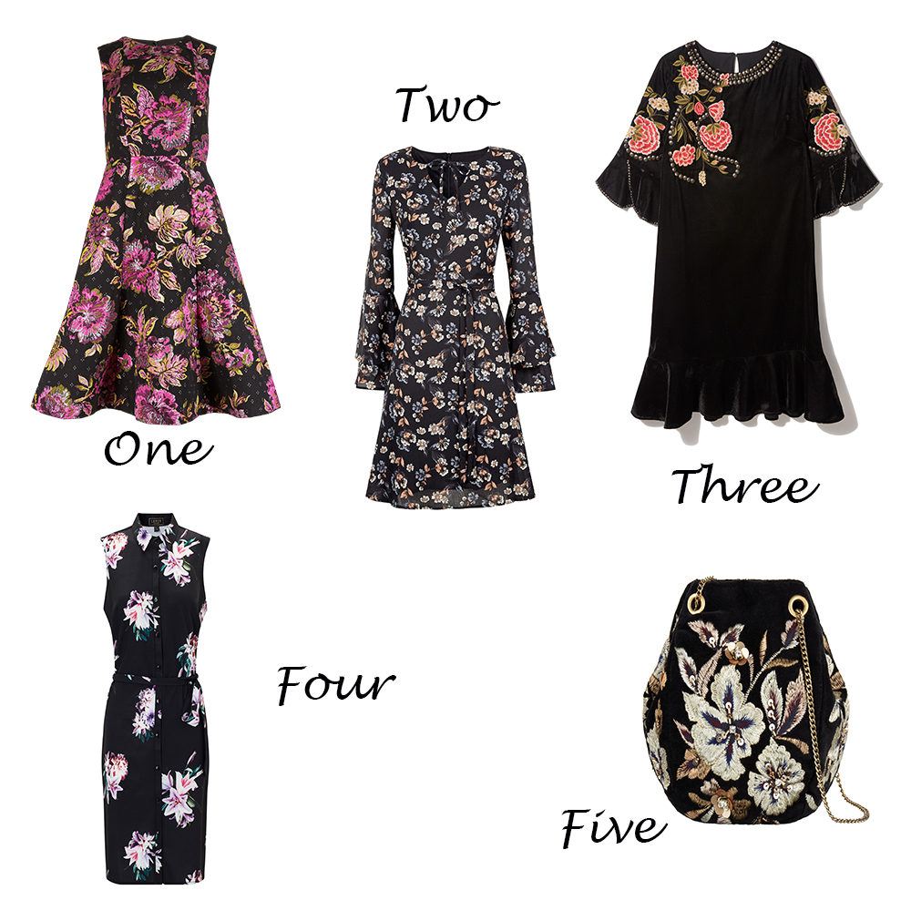 Floral Print Clothing A/W 17 Fashion Trends