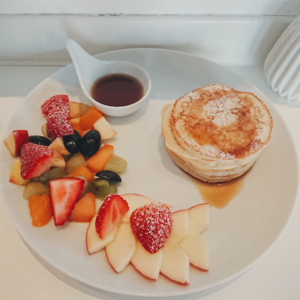 Pancakes at Flamingo Fresh Food Cafe Pancakes at Flamingo Fresh Food Cafe